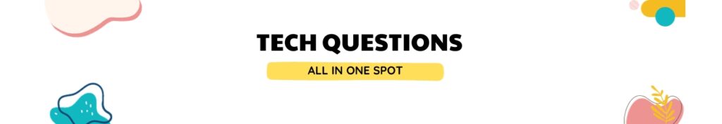Tech Questions forum cover