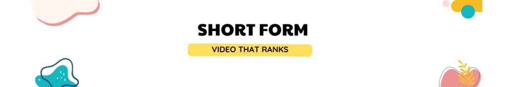 short form video forum cover.